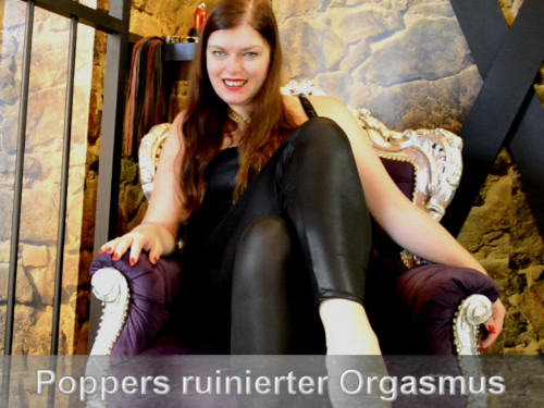 Deine Popperssucht lässt Dich Deinen **** ruinieren